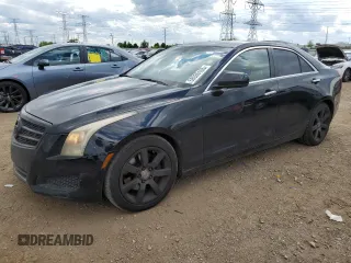 2014 Cadillac ATS Standard RWD z VIN 1G6AA5RX3E0142187, wystawiony jako Copart lot #58936105 z przebiegiem 195 041 mil mil oraz Czysty tytuł • Clean title. Historia ofert i sprzedaży dostępna na DreamBid. Obrazek 1.