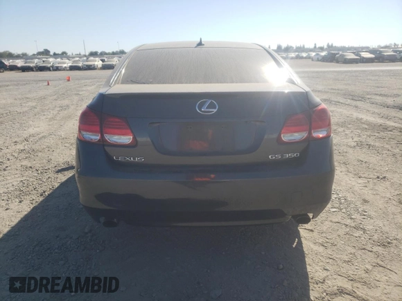 2008 Lexus GS 350 with VIN JTHBE96S880036116, listed as a Copart auction lot 76107564 with 239,961 mi miles and Salvage Title. Bid and sale history available at carsss.com. Image 6.