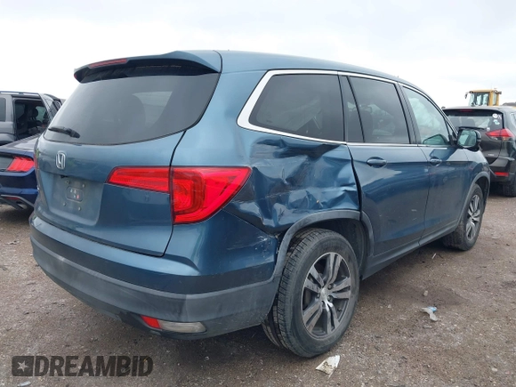 2017 Honda Pilot EX-L z VIN 5FNYF5H78HB013558, wystawiony jako IAAI lot #41555582 z przebiegiem 55 639 mil mil oraz . Historia ofert i sprzedaży dostępna na DreamBid. Obrazek 6.