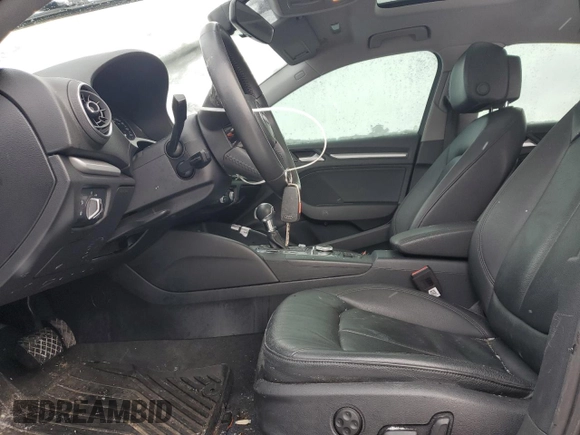 2019 Audi A3 Sedan Premium with VIN WAUBEGFF0KA121944, listed as a Copart auction lot 45492645 with 110,528 mi miles and Salvage Title. Bid and sale history available at carsss.com. Image 7.