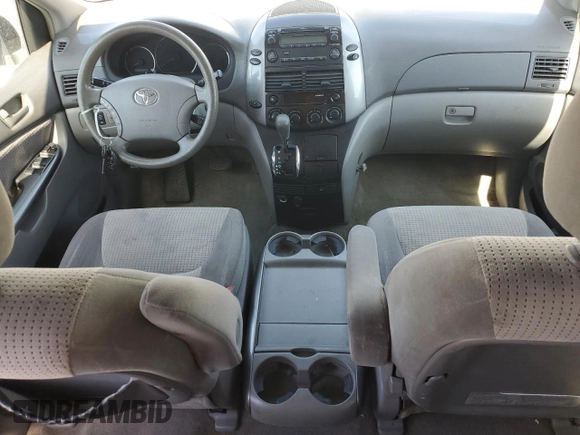 2007 Toyota Sienna CE with VIN 5TDZK23C57S010839, listed as a Copart auction lot 55300715 with 161,568 mi miles and Clean Title. Bid and sale history available at carsss.com. Image 8.