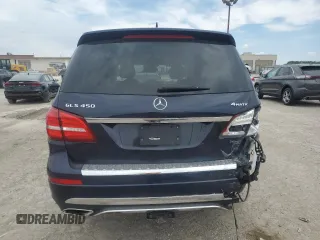 2017 Mercedes-Benz GLS 450 with VIN 4JGDF6EE5HA930632, listed as a Copart auction lot 54535004 with 35,999 mi miles and Salvage Title. Bid and sale history available at DreamBid. Image 6.