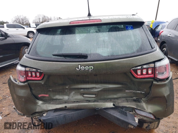 2019 Jeep Compass Sport с VIN 3C4NJCAB9KT838313, выставлен на аукционе IAAI как лот 41521996 с пробегом 42 880 миль миль и . История ставок и продаж доступна на DreamBid. Изображение 16.