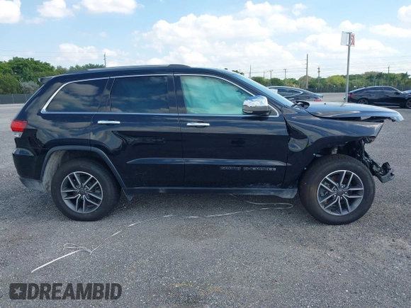 2020 Jeep Grand Cherokee Limited with VIN 1C4RJEBGXLC160983, listed as a IAAI auction lot 39837351 with 42,162 mi miles. Bid and sale history available at carsss.com. Image 13.