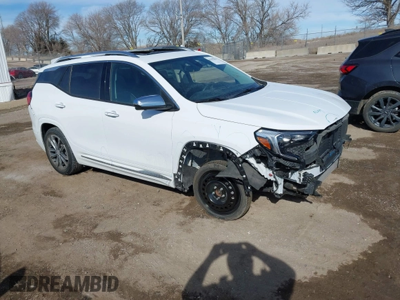 2020 GMC Terrain Denali с VIN 3GKALXEX7LL337125, выставлен на аукционе IAAI как лот 41642984 с пробегом 35 157 миль миль и . История ставок и продаж доступна на DreamBid. Изображение 1.