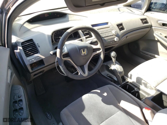 2009 Honda Civic Sdn DX-VP with VIN 2HGFA16329H323779, listed as a Copart auction lot 66336674 with 283,606 mi miles and Salvage Title. Bid and sale history available at carsss.com. Image 8.