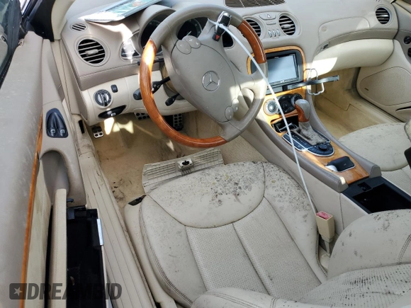 2004 Mercedes-Benz SL 500 with VIN WDBSK75F44F069123, listed as a Copart auction lot 51413095 with Not provided miles and Non repairable. Bid and sale history available at DreamBid. Image 8.