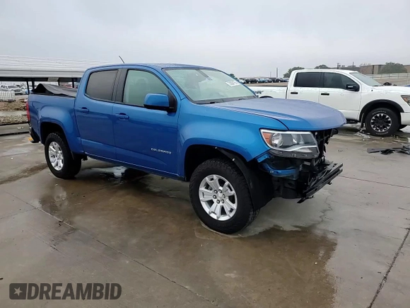 2021 Chevrolet Colorado 2WD LT with VIN 1GCGSCEN5M1141323, listed as a Copart auction lot 53894755 with 118,224 mi miles and Salvage title. Bid and sale history available at DreamBid. Image 14.