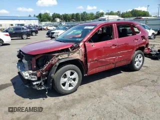 2019 Toyota RAV4 XLE with VIN 2T3P1RFV4KC006029, listed as a Copart auction lot 66621105 with 53,711 mi miles and Salvage title. Bid and sale history available at DreamBid. Image 1.