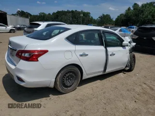 2019 Nissan Sentra S z VIN 3N1AB7AP9KY329164, wystawiony jako Copart lot #59691725 z przebiegiem 158 068 mil mil oraz Szkoda całkowita • Salvage title. Historia ofert i sprzedaży dostępna na DreamBid. Obrazek 3.