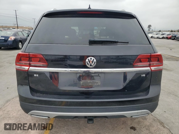 2019 Volkswagen Atlas SE with VIN 1V2DR2CA8KC605388, listed as a Copart auction lot 50953315 with 66,116 mi miles and Salvage title. Bid and sale history available at DreamBid. Image 6.