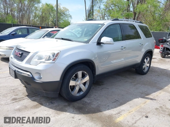 2011 GMC Acadia SLT2 with VIN 1GKKVSEDXBJ418519, listed as a IAAI auction lot 41995970 with 189,265 mi miles. Bid and sale history available at carsss.com. Image 2.