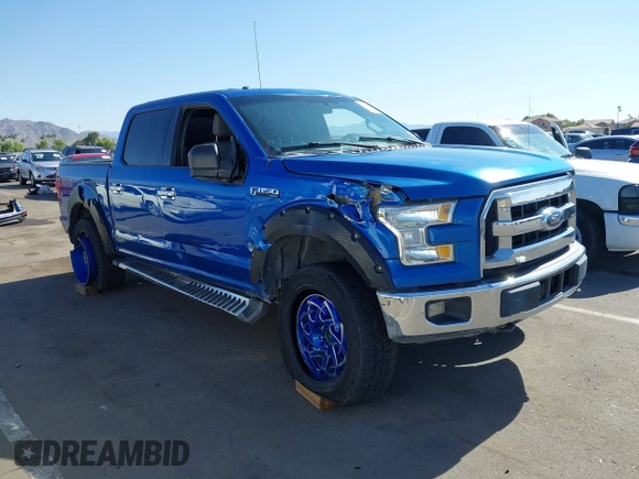 2015 Ford F-150 XLT z VIN 1FTEW1EF1FKD45929, wystawiony jako IAAI lot #42494466 z przebiegiem 114 898 mil mil oraz . Historia ofert i sprzedaży dostępna na DreamBid. Obrazek 1.
