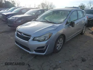 2015 Subaru Impreza 2.0i with VIN JF1GPAA65F9288322, listed as a IAAI auction lot 41336413 with 73,785 mi miles and . Bid and sale history available at DreamBid. Image 17.