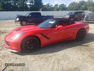 2014 Chevrolet Corvette Z51 3LT z VIN 1G1YL3D72E5132036, wystawiony jako Copart lot #71673874 z przebiegiem 182 761 mil mil oraz Szkoda całkowita • Salvage title. Historia ofert i sprzedaży dostępna na DreamBid. Obrazek 1.