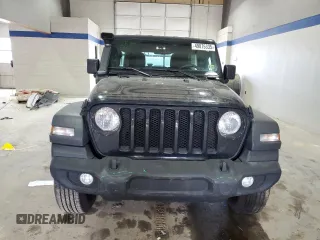 2023 Jeep Wrangler Willys with VIN 1C4HJXDN8PW531498, listed as a Copart auction lot 49875335 with 37,194 mi miles and Salvage Title. Bid and sale history available at DreamBid. Image 5.