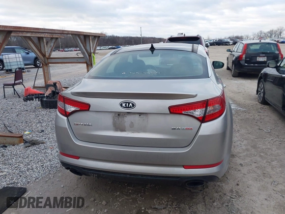 2012 Kia Optima SX with VIN 5XXGR4A62CG027184, listed as a IAAI auction lot 41236626 with 121,686 mi miles and . Bid and sale history available at carsss.com. Image 15.