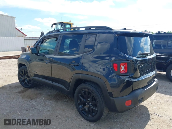 2017 Jeep Renegade Latitude with VIN ZACCJABB3HPG45259, listed as a IAAI auction lot 42255804 with 104,260 mi miles and . Bid and sale history available at DreamBid. Image 3.