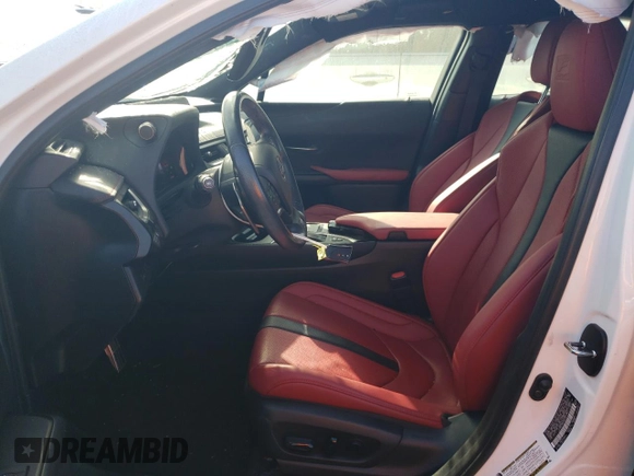 2022 Lexus UX 250h F Sport with VIN JTHE9JBHXN2057983, listed as a Copart auction lot 71456654 with 27,367 mi miles and Salvage Title. Bid and sale history available at DreamBid. Image 7.