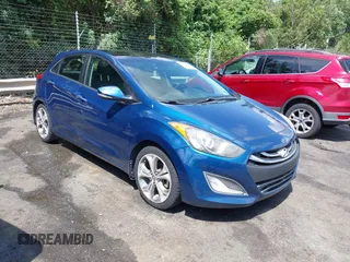 2013 Hyundai Elantra with VIN KMHD35LEXDU135574, listed as a IAAI auction lot 42647778 with 218,442 mi miles and . Bid and sale history available at DreamBid. Image 1.