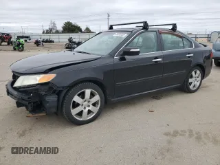 2009 Kia Optima LX with VIN KNAGE228595332009, listed as a Copart auction lot 48555535 with 139,559 mi miles and Salvage Title. Bid and sale history available at carsss.com. Image 1.