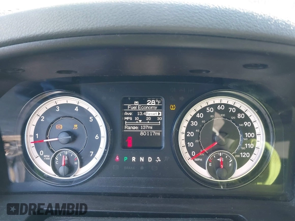 2018 Ram 1500 Express with VIN 1C6RR7FG8JS334512, listed as a IAAI auction lot 41868580 with 80,117 mi miles and . Bid and sale history available at DreamBid. Image 15.