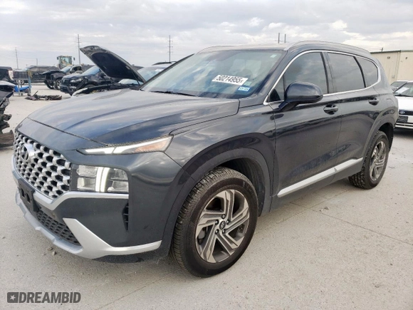 2022 Hyundai Santa Fe SEL with VIN 5NMS24AJ8NH408299, listed as a Copart auction lot 50214955 with 28,459 mi miles and Salvage Title. Bid and sale history available at carsss.com. Image 1.