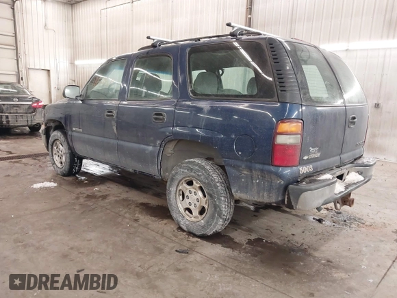 2002 Chevrolet Tahoe LT z VIN 1GNEK13ZX2J181158, wystawiony jako IAAI lot #41529179 z przebiegiem 156 505 mil mil oraz . Historia ofert i sprzedaży dostępna na DreamBid. Obrazek 3.