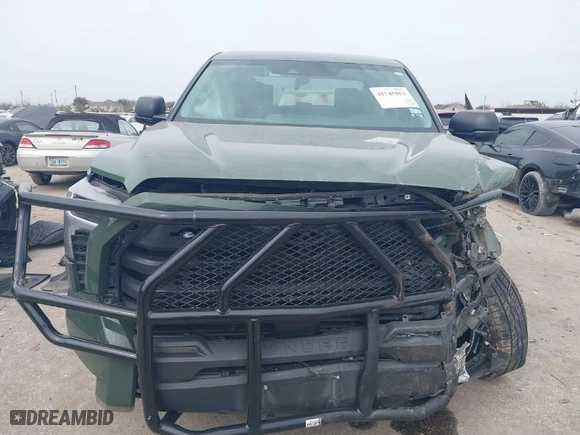 2023 Toyota Tundra 4WD SR5 with VIN 5TFLA5DB9PX077406, listed as a IAAI auction lot 41745852 with 28,096 mi miles. Bid and sale history available at carsss.com. Image 12.