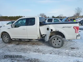 2016 Ford F-150 XLT with VIN 1FTFX1EF4GFC28082, listed as a IAAI auction lot 41394732 with 122,680 mi miles. Bid and sale history available at carsss.com. Image 14.
