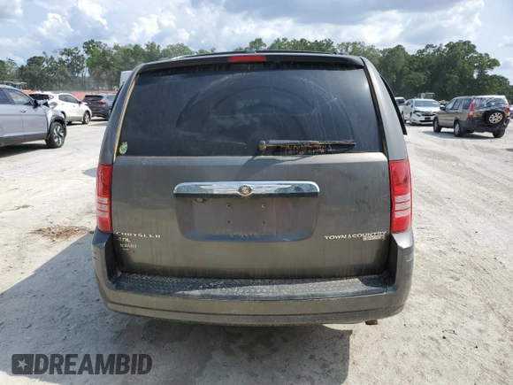 2010 Chrysler Town & Country Touring Plus with VIN 2A4RR8DX8AR382153, listed as a Copart auction lot 56470045 with 272,459 mi miles and Salvage Title. Bid and sale history available at DreamBid. Image 6.