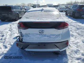 2020 Hyundai Ioniq SE with VIN KMHC65LD1LU234437, listed as a Copart auction lot 46752515 with 28,202 mi miles and Salvage title. Bid and sale history available at DreamBid. Image 6.