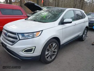 2015 Ford Edge Titanium with VIN 2FMPK4K81FBB84127, listed as a IAAI auction lot 41319657 with 91,996 mi miles. Bid and sale history available at carsss.com. Image 18.