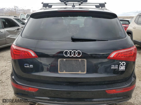2011 Audi Q5 3.2L Premium Plus with VIN WA1DKAFPXBA019166, listed as a Copart auction lot 48590805 with 0 mi miles and Clean Title. Bid and sale history available at carsss.com. Image 6.
