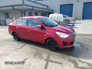 2017 Mitsubishi Mirage ES z VIN ML32F3FJ6HHF14527, wystawiony jako Copart lot #57297005 z przebiegiem 81 046 mil mil oraz Szkoda całkowita • Salvage title. Historia ofert i sprzedaży dostępna na DreamBid. Obrazek 13.
