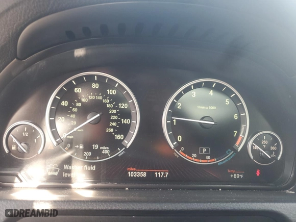 2011 BMW 5 Series Gran Turismo 535i xDrive with VIN WBASP2C53BC337168, listed as a Copart auction lot 71935674 with 103,358 mi miles and Salvage Title. Bid and sale history available at carsss.com. Image 9.