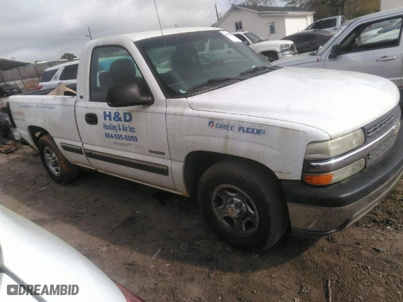 2002 Chevrolet Silverado 1500 with VIN 1GCEC14W12Z172537, listed as a IAAI auction lot 41950987 with 254,067 mi miles. Bid and sale history available at carsss.com. Image 1.