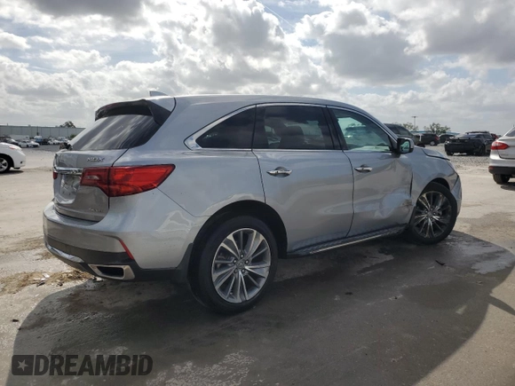 2017 Acura MDX w/Technology Pkg with VIN 5FRYD4H53HB013299, listed as a Copart auction lot 47321245 with 140,820 mi miles and Salvage Title. Bid and sale history available at carsss.com. Image 3.