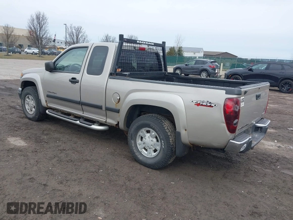 2004 GMC Canyon SLE Z71 with VIN 1GTDT196248107595, listed as a IAAI auction lot 41791475 with 107,172 mi miles. Bid and sale history available at carsss.com. Image 3.