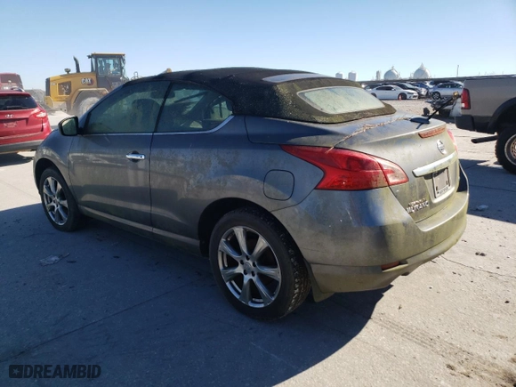 2014 Nissan Murano CrossCabriolet with VIN JN8AZ1FY7EW301659, listed as a Copart auction lot 83301264 with 0 mi miles and Clean Title. Bid and sale history available at carsss.com. Image 2.