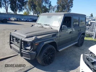 2017 Mercedes-Benz G-Class G 550 with VIN WDCYC3KF2HX278067, listed as a IAAI auction lot 40447929 with 70,674 mi miles. Bid and sale history available at carsss.com. Image 2.