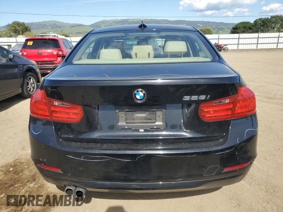 2014 BMW 3 Series 328i with VIN WBA3C1C5XEK113139, listed as a Copart auction lot 51931305 with 67,091 mi miles and Salvage Title. Bid and sale history available at carsss.com. Image 6.