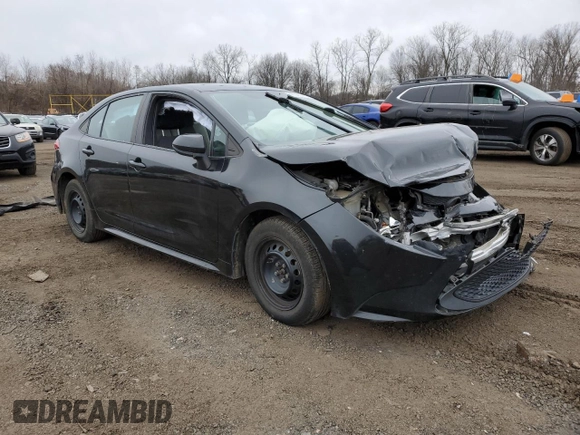 2020 Toyota Corolla L with VIN 5YFDPRAE5LP010710, listed as a Copart auction lot 41365915 with 107,601 mi miles and Salvage Title. Bid and sale history available at carsss.com. Image 4.
