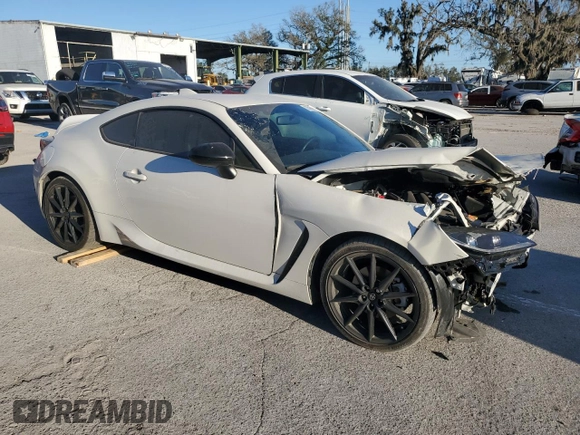 2022 Toyota GR86 Premium with VIN JF1ZNBF18N8756601, listed as a Copart auction lot 82599814 with 25,984 mi miles and Non Repairable. Bid and sale history available at carsss.com. Image 4.