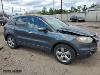 2007 Acura RDX Tech Pkg with VIN 5J8TB18577A016568, listed as a Copart auction lot 53082595 with 140,957 mi miles and Salvage Title. Bid and sale history available at carsss.com. Image 4.