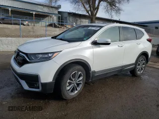 2021 Honda CR-V EX with VIN 2HKRW2H51MH677438, listed as a Copart auction lot 45311195 with 39,217 mi miles and Salvage Title. Bid and sale history available at carsss.com. Image 1.
