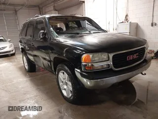 2002 GMC Yukon SLT with VIN 1GKEK13Z12R289280, listed as a IAAI auction lot 41332070 with 288,156 mi miles. Bid and sale history available at carsss.com. Image 1.