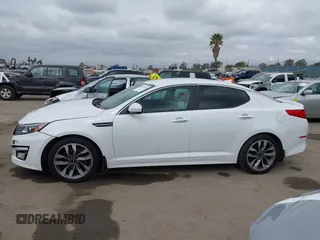 2015 Kia Optima SX with VIN 5XXGR4A70FG490244, listed as a IAAI auction lot 42076958 with 140,820 mi miles and . Bid and sale history available at DreamBid. Image 14.