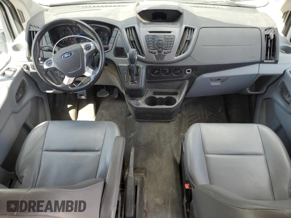2019 Ford Transit with VIN 1FTYE1CM3KKB83796, listed as a Copart auction lot 54079855 with 76,721 mi miles and Salvage Title. Bid and sale history available at DreamBid. Image 8.