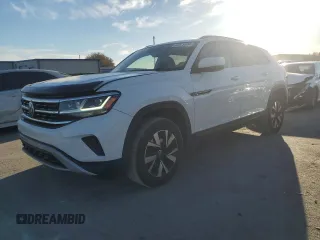 2020 Volkswagen Atlas SE with VIN 1V23C2CA7LC229913, listed as a Copart auction lot 42679504 with 62,480 mi miles and . Bid and sale history available at DreamBid. Image 1.